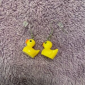 Kids pierced dangly earrings
